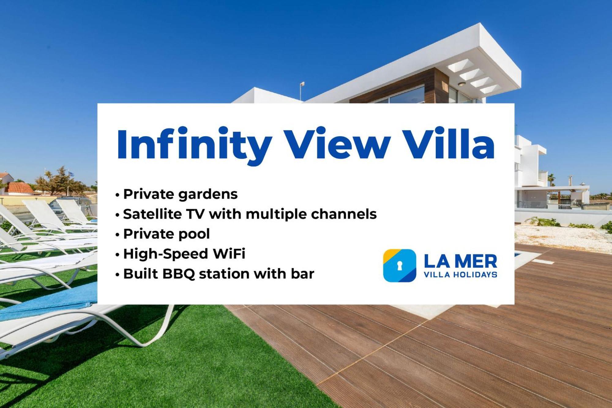 Infinity View Villa Айя-Напа Экстерьер фото